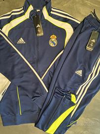 Tuta Real Madrid Navy/Lime 25/26 – Taglia XL