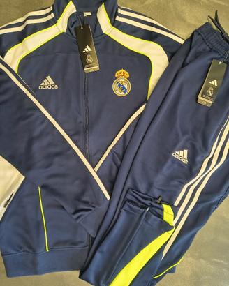 Tuta Real Madrid Navy/Lime 25/26 – Taglia XL