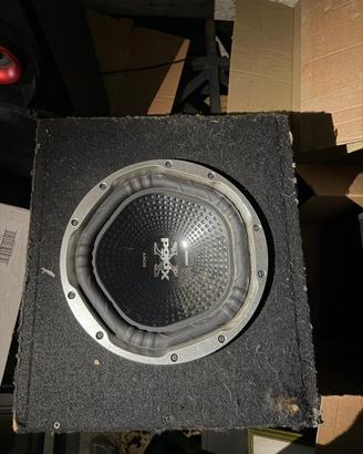 Subwoofer Sony Xplod 1000W con Box Incastonato
