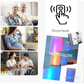 Campanello porta casa o emergenza anziani/disabili