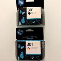 HP cartucce 301 originali nero+tricromia