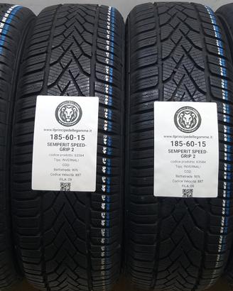 4 GOMME 185 60 15 SEMPERIT A63584