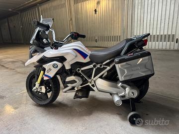 Moto elettrica bambini 12v BMW GS 1200