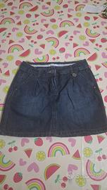 gonna in denim bambini