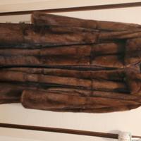 PELLICCIA VISONE DONNA MARRONE