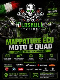 Mappature ecu moto e quad in tutto il piemonte