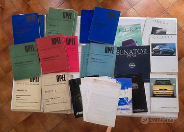 Manuali di officina OPEL anni '70 e '80
