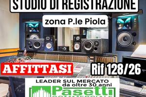 STUDIO DI REGISTRAZIONE in zona P.le Piola