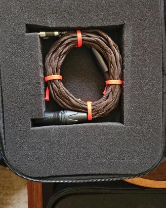 Cavo cuffia Hifiman in Argento puro OCC 5 Nines