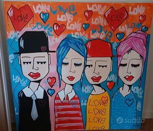 Quadro street artist Seneca