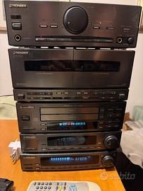 Stereo Pioneer P710 componibile vintage