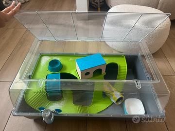 Gabbia criceto GRANDE YES! FOP Praga+accessori