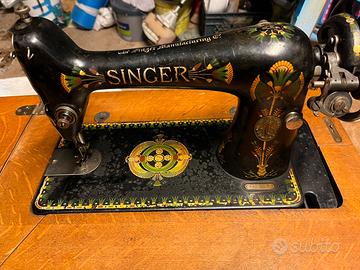 Macchina da cucire singer anno 1918