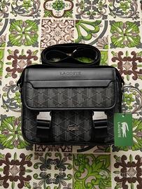 Borsa tracolla lacoste nera