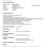 Disponibilità immediata