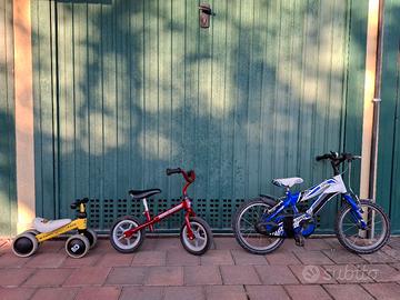 bicicletta bici triciclo per bimbo bambimo