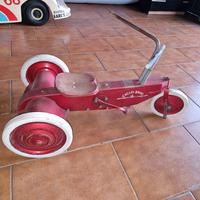 triciclo vogatore vintage 