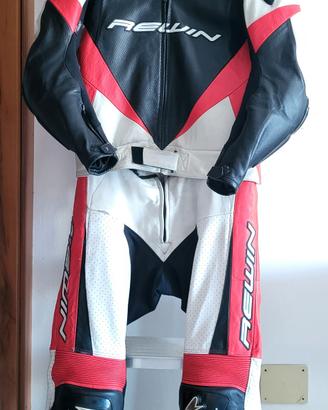 tuta pelle moto