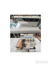 macchina cucire jack + tagliacuce Juki 