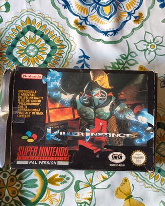 Killer Instinct SNES raro!!!