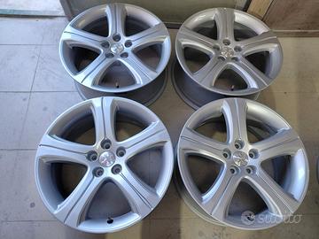 Cerchi in lega da 18 pollici per Peugeot 5008,3008