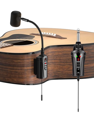 Microfono Wireless per Chitarra UHF