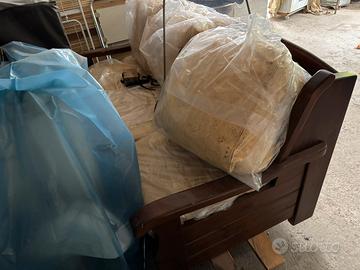 Divano letto, una piazza e mezza