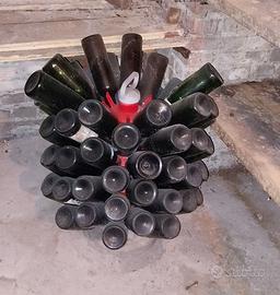 Scolabottiglie + bottiglie Enologia