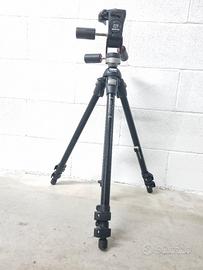 Manfrotto Treppiedi 055 Pro + Testa 029
