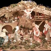 Presepe Fontanini con Capanna e Personaggi H 30 cm