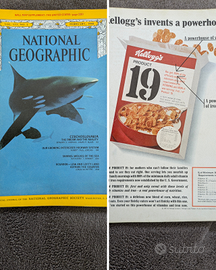 Pubblicità vintage Kellogg's, Sony, Chevrolet ....