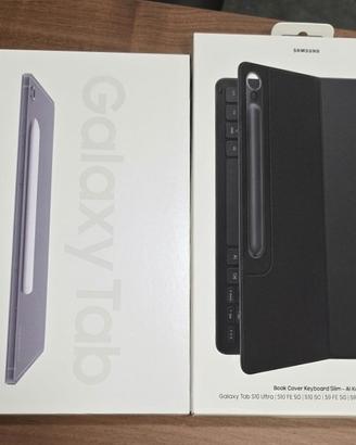 Samsung Galaxy Tab S10 FE 5G + Book Cover Keyboard
