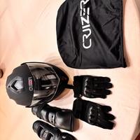 kit protezioni per esame patente moto