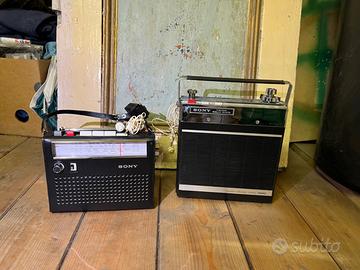 2 Radio SONY VINTAGE anni 70