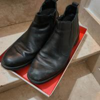 Stivaletti Uomo Pelle Nera Chelsea 45