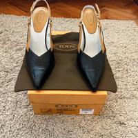 Scarpe Décolleté Slingback Tod's in pelle tg. 38