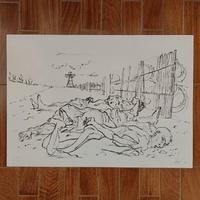 Litografia Corrado Cagli