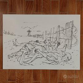 Litografia Corrado Cagli