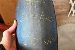 Gomme pirelli slick usate 120:70 200 posteriore