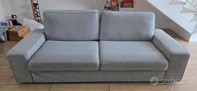 KIVIK Divano a 3 posti, Tibbleby beige/grigio