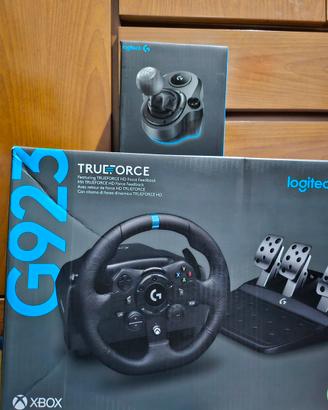 Logitech g923 + h shifter