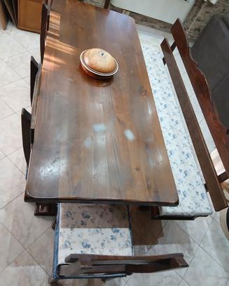 tavolo legno massello
