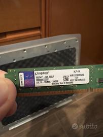 Memoria ram ddr3 kingston da testare
