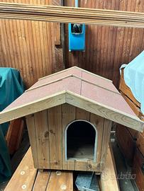 Casetta/cuccia per cane in pino impregnato-Pircher