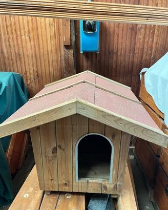 Casetta/cuccia per cane in pino impregnato-Pircher