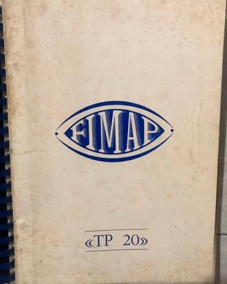 Manuale tornio Fimap TP 20