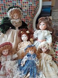 Bambole in porcellana