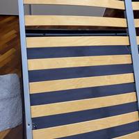 Letto matrimoniale contenitore Medea rete robusta