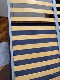 Letto matrimoniale contenitore Medea rete robusta