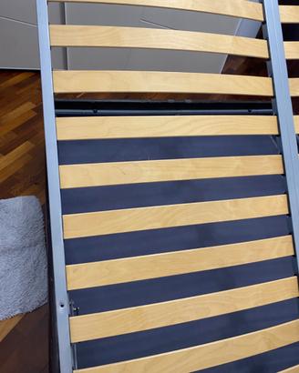 Letto matrimoniale contenitore Medea rete robusta